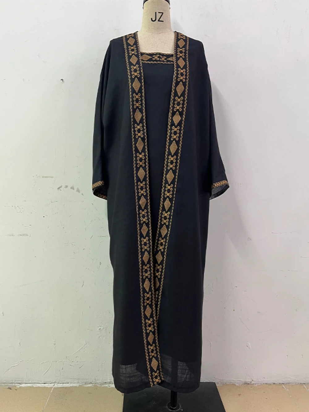 Robe de soirée musulmane deux pièces avec des Appliques délicates, offre spéciale, Robe de soirée ample classique Takshita, quatre saisons, Robe de bal Caftan