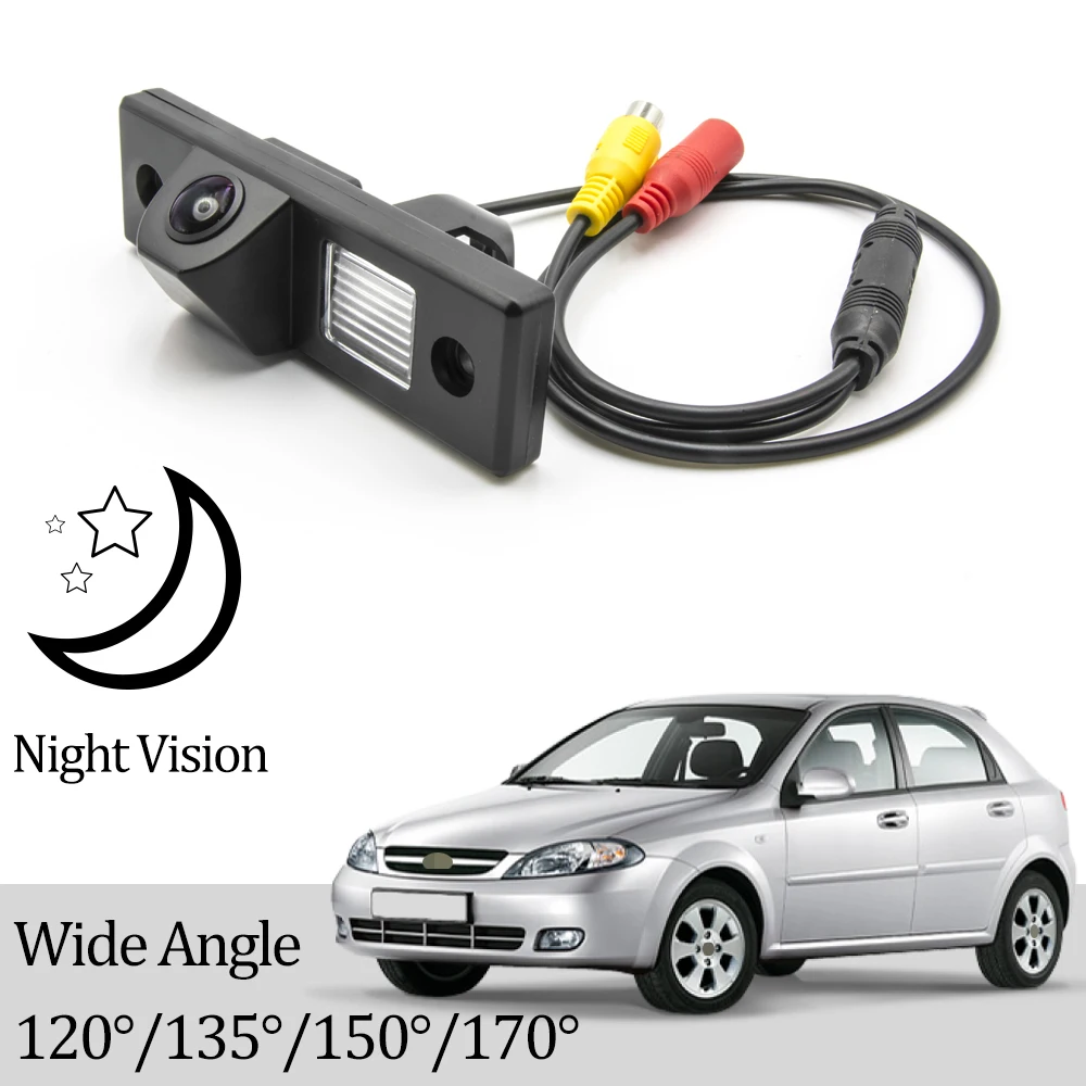 CCD HD AHD Fisheye Rear View Camera For Chevrolet Lacetti/Optra/Nubira 2002 2003 2004 2005 2006 2007 2008 2009 Car Monitor