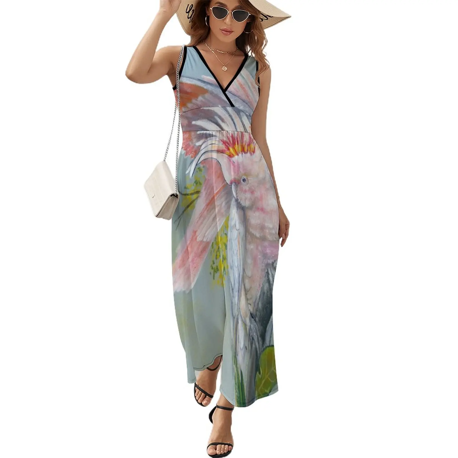 

MAJOR MITCHELL Sleeveless Dress summer women's suit sexy dress for women