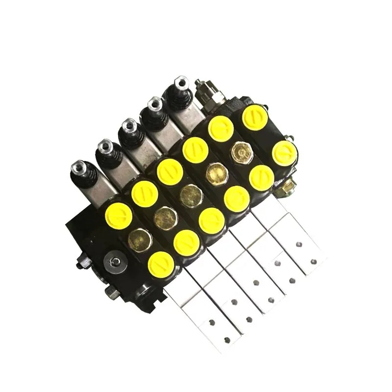 5-Spools Pneumatic Control Multi-Way Valve N1T.4OT - Hydraulic Directional Valve for Garbage & Sanitation Trucks