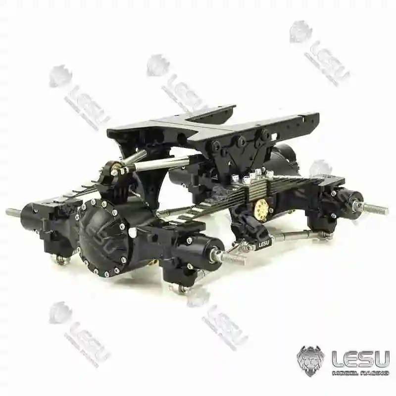 Suspension assembly LESU model 1/14 truck Tiangong tape head original rod X-8013