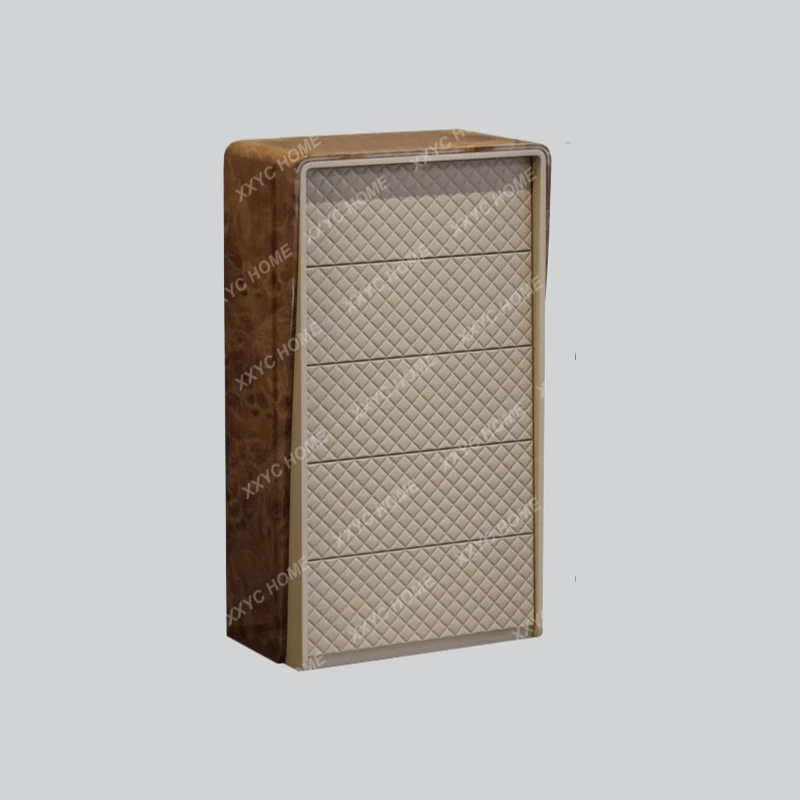 

Y Villa Большой плоский многослойный ящик Четырехшесть окрашенных ящиков для хранения вещей