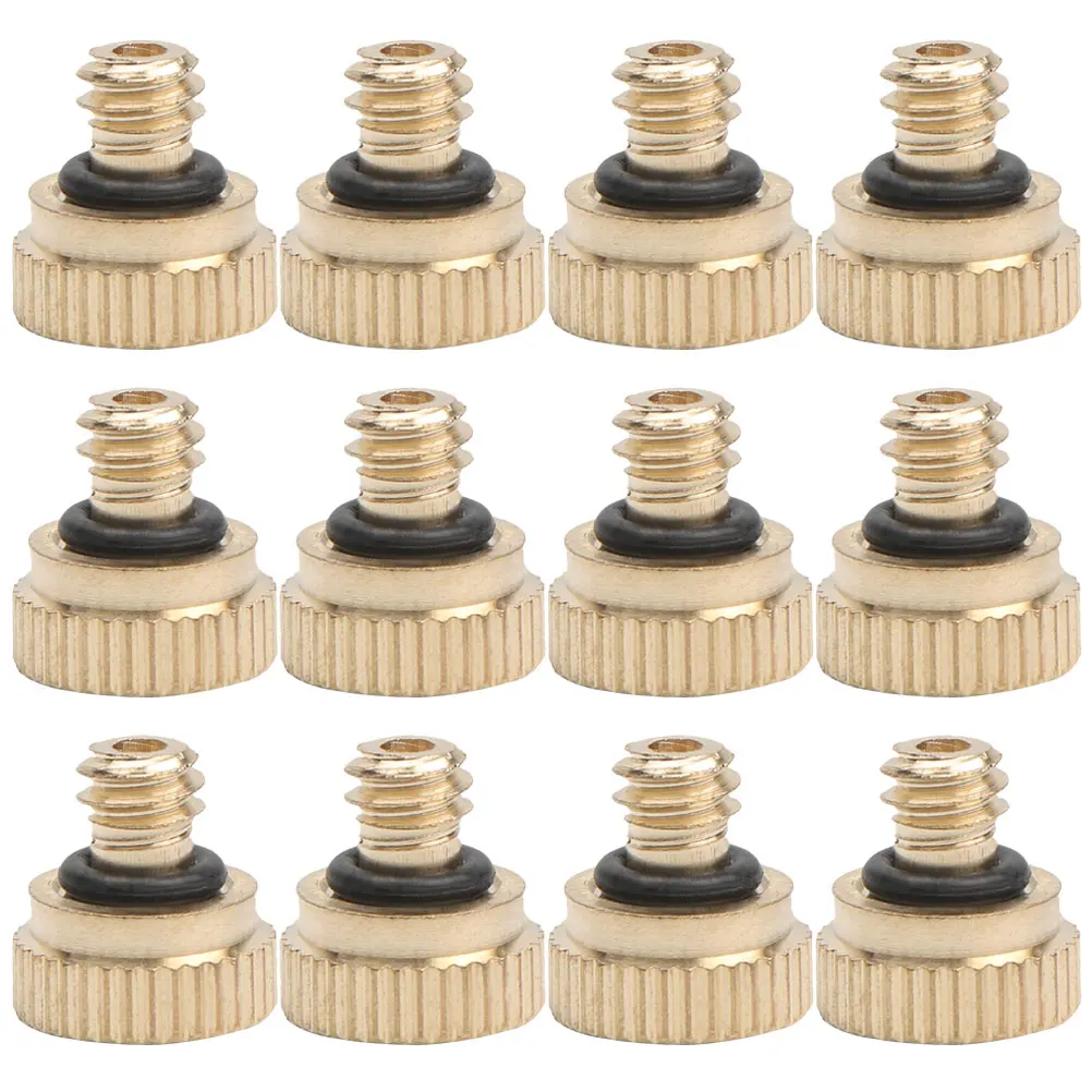 

12 Pcs Spray Nozzle Atomizing Outdoor Misting System Water Pipe Stainless-steel