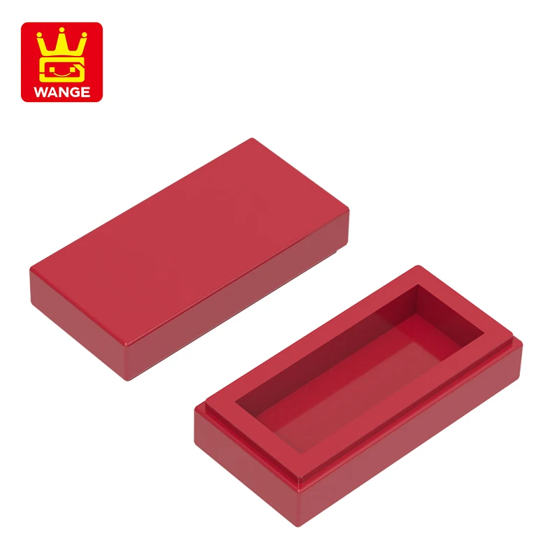 Wange 100g 373Pcs/Lot 3069 1x2 Light Panel Builing Blocks Smooth Surface Parts Compatible with Bricks Children Toys Gif Box