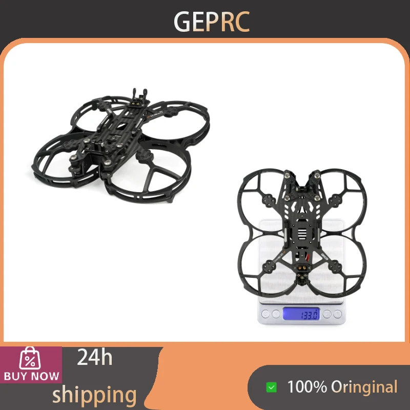 GEPRC GEP-CL35 V2 Frame, Compatible with DJI O3 VTX, Cinelog35 V2 FPV Drone Frame for HD Video