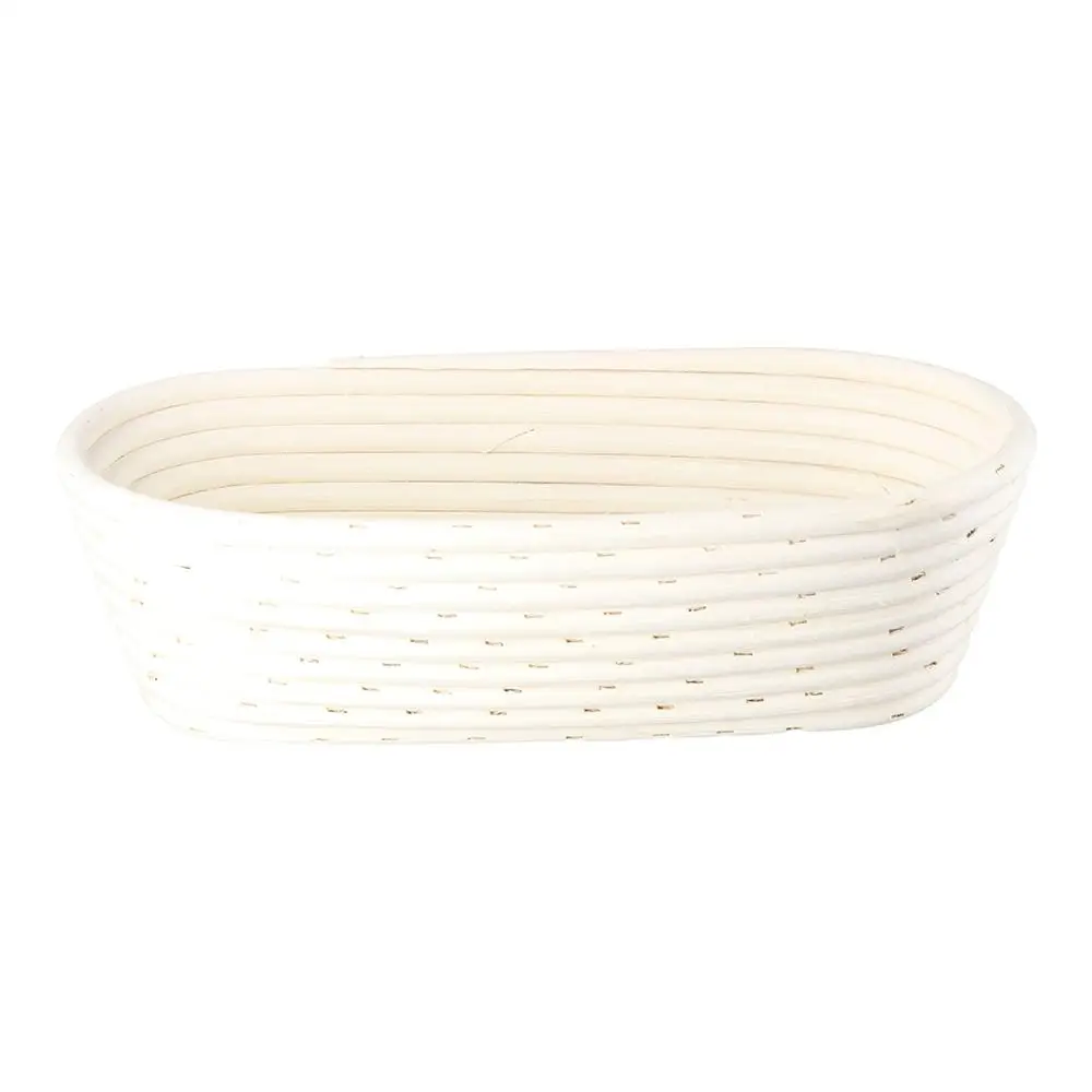 

Oval Baking Supplies Mass Proofing Bread Fermentation Wicker Rattan Basket Dough Rising Liner Baskets Banneton Brotform