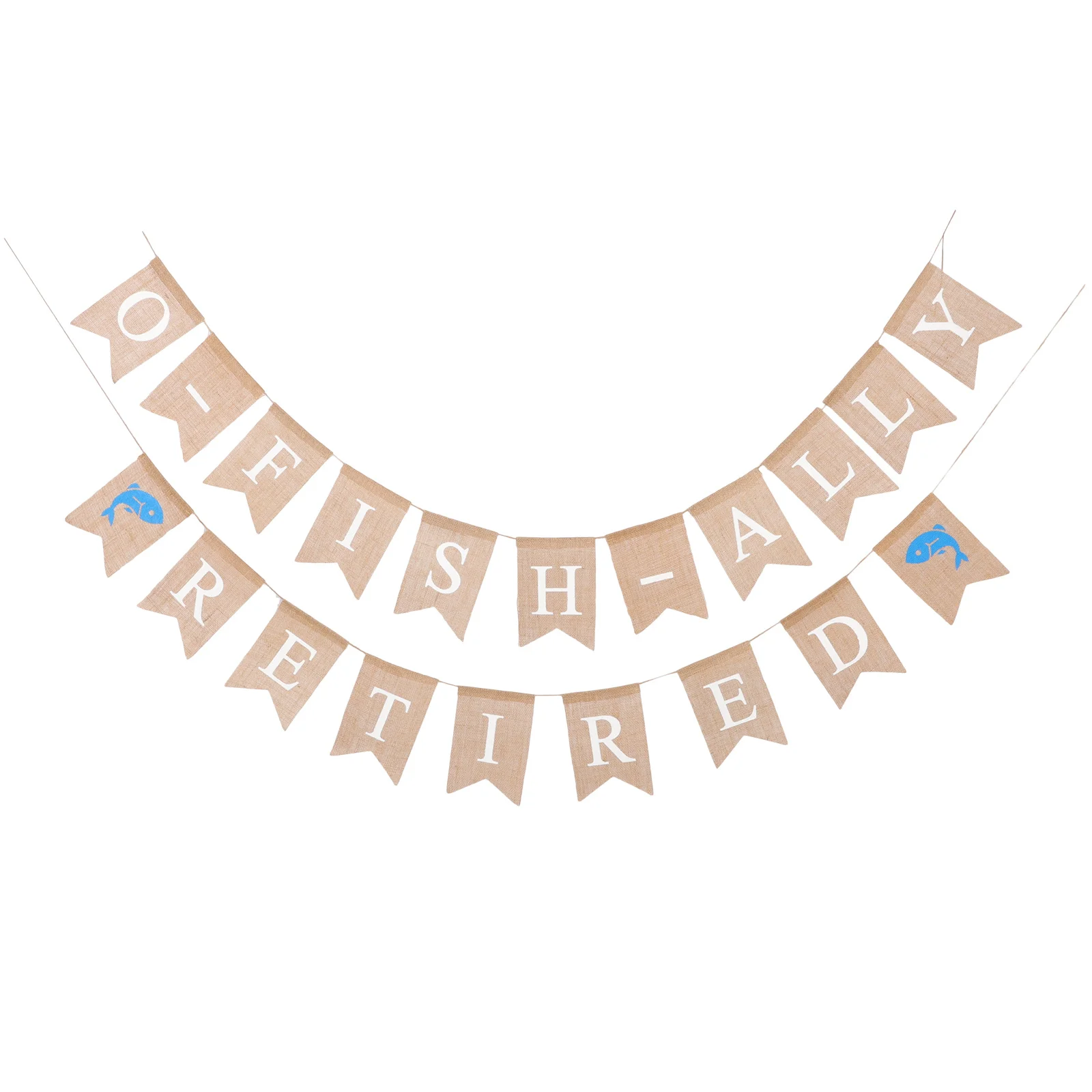 الخيش تتوافق راية الأسماك حليف المتقاعد رسالة الأناناس نمط بشق العلم الرايات جارلاند ل #4