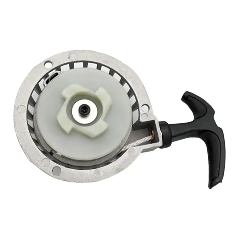 Pull Start Starter Motorcycle Parts Aluminum Recoil Starter for 33cc 49cc ATV Quad Dirt Scooter