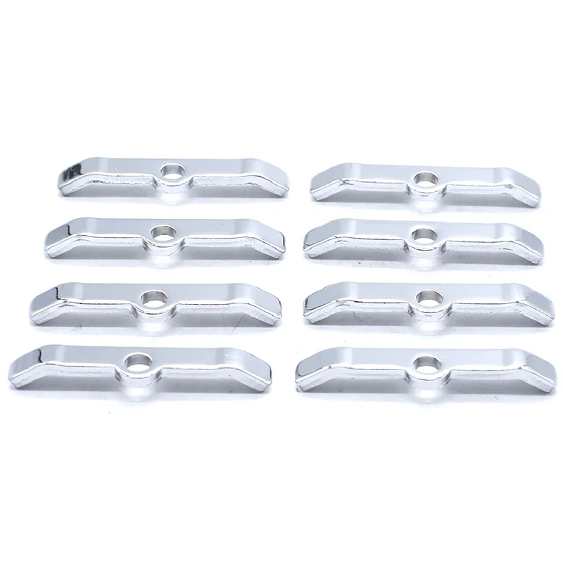 Car Chrome 3 Inch Valve Cover Spreader Bars Fixed Tabs for Chevy SBC 283 305 327 350 Car Accesories