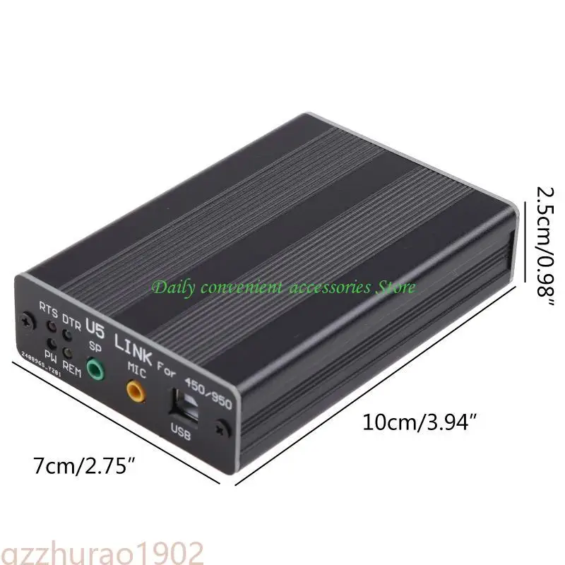 97QB USB PC Linker Adapter Shortwave MINI Radio Connector for YAESU FT-450D FT-950D