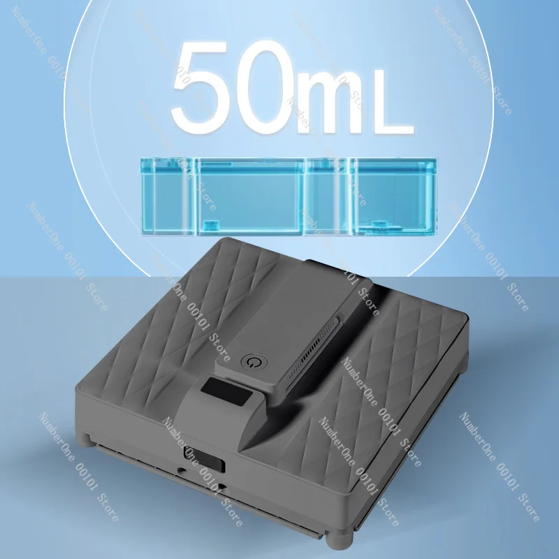 Intelligent Water Spray Window Cleaning Robot, Automatic Glass Wiping Device for Thin Glass & High-Rise Homes