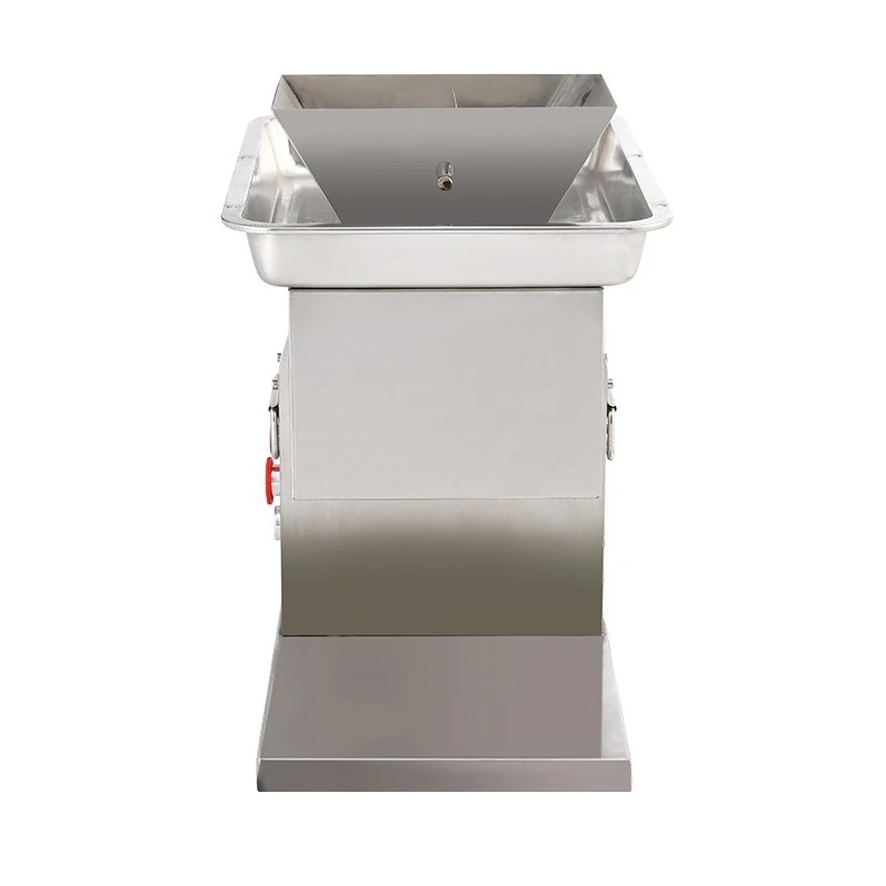 

desktop large feeding port stainless steel meat cutter