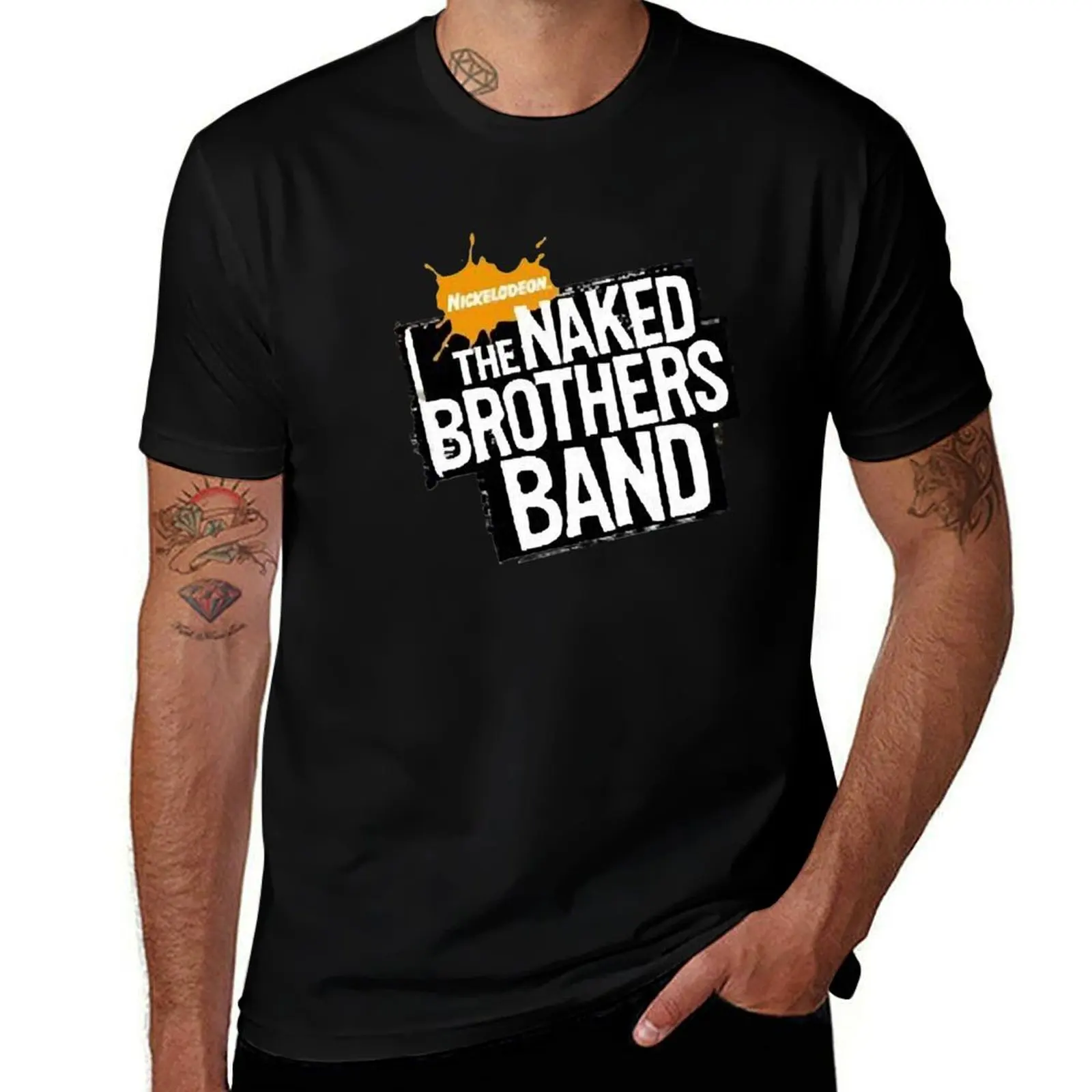 

the naked brothers band!!!!! T-Shirt Heavy Duty Casual Work Tee