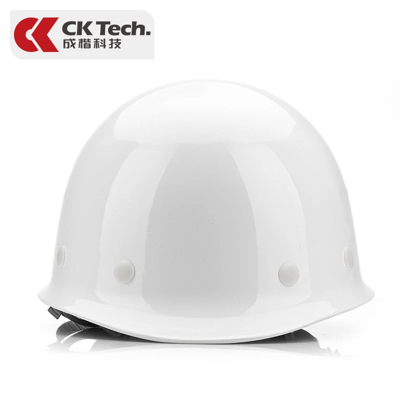 CK Tech. Printing Acceptable SMC FRP Helmet Construction Thickening Protective Summer Breathable Construction Workers Cap