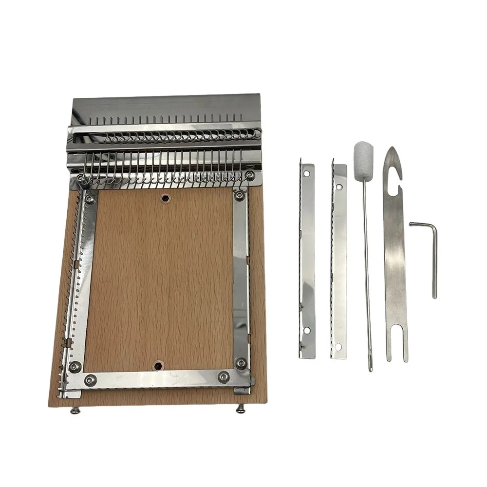 

Gifts Lightning Knitting Machine DIY Handmade Weaving Loom Kit Tapestry Knitting Machine Knitting Tools