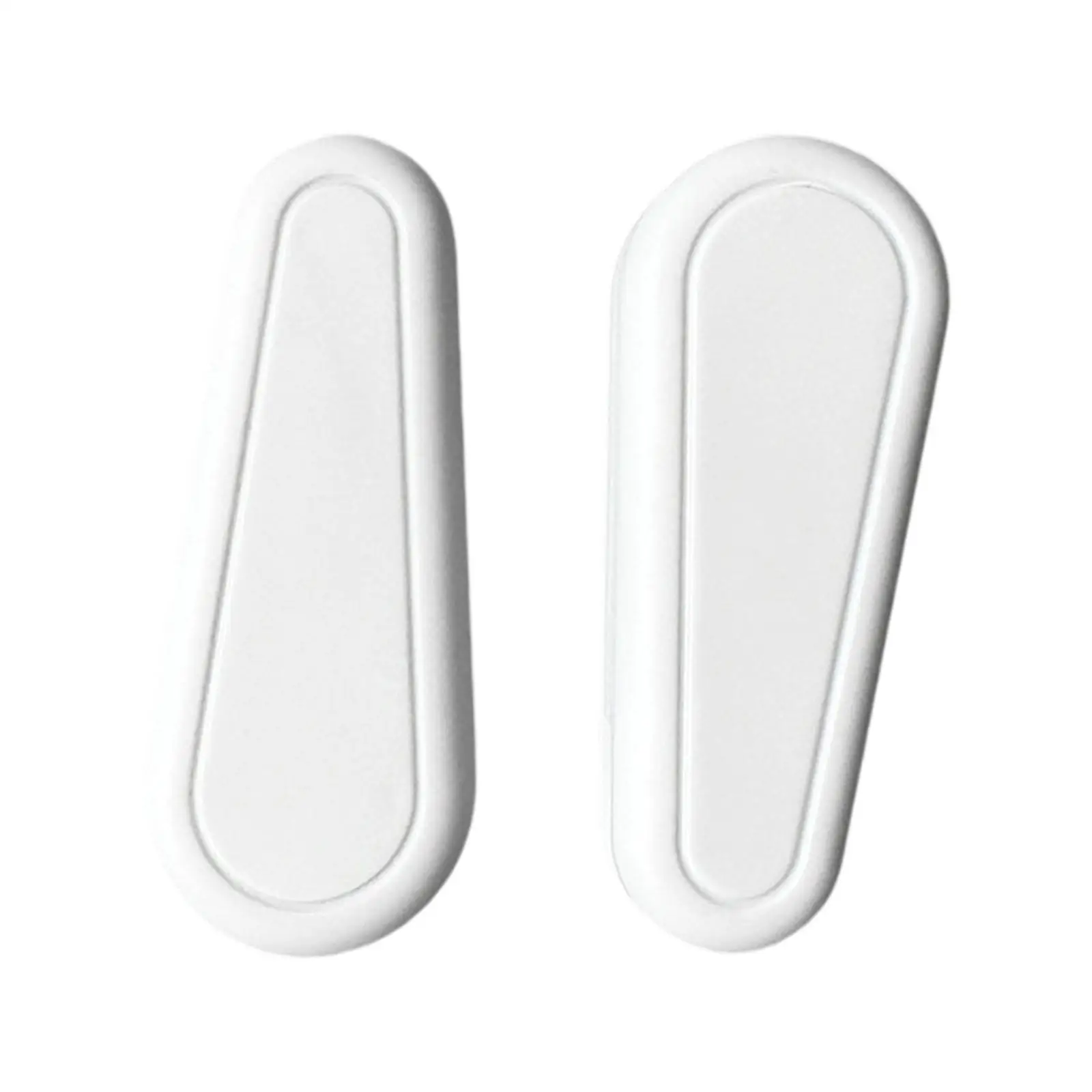 Curtain Drawstring Counterweight Handle White Plastic 9cm Replacement Roller Curtain Spare Part for Home Decor