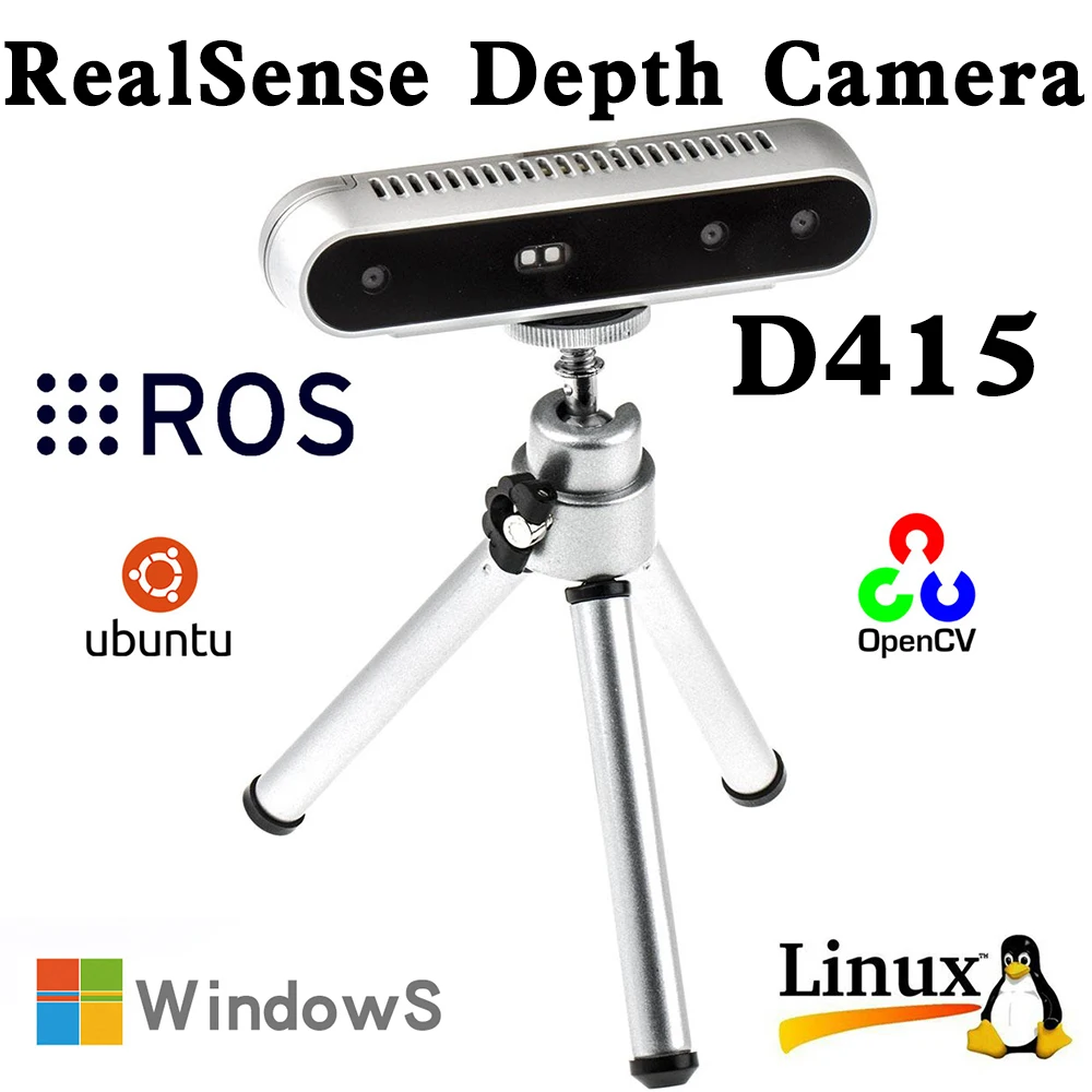 

Realsense Depth Camera D415 for Intel 3D scanning sensor ROS robot AI vision Somatosensory action face recognition Development