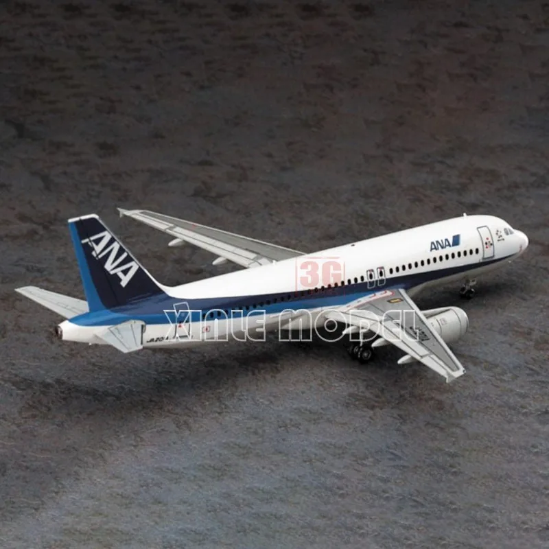 Hasegawa – Kit de modèle d'avion assemblé en plastique, 10732 All Nippon Airways (ANA) Airbus A320 1/200