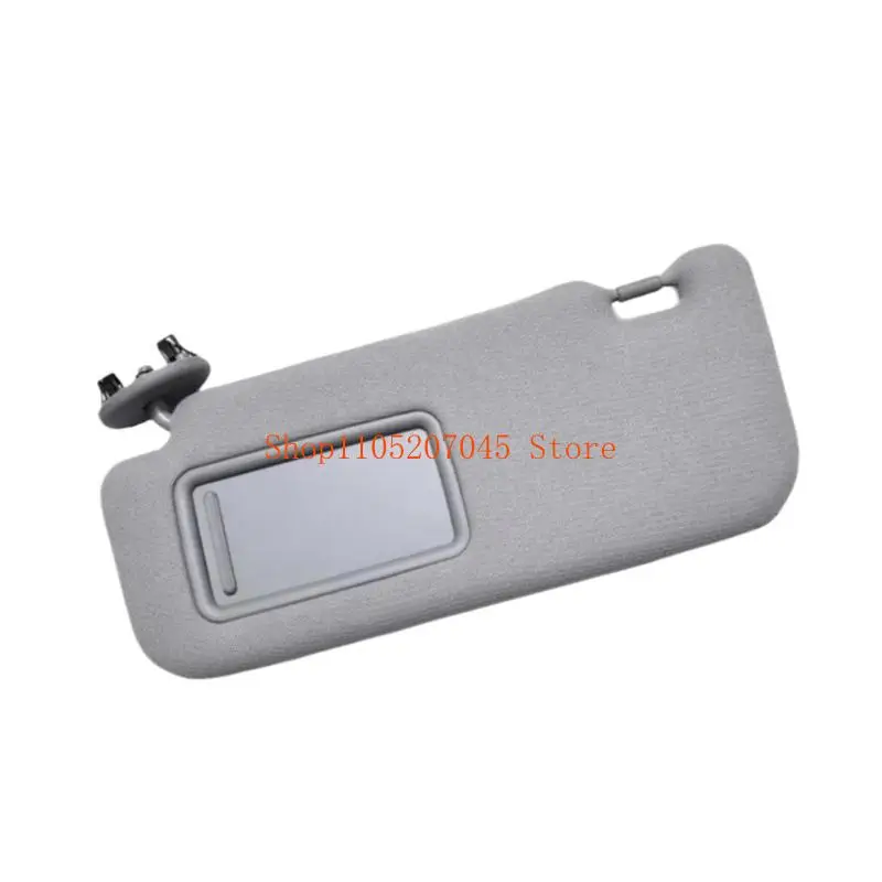 

37cd Driver Side Sunshade For Cars High Density Insulation Integrated Mirror LED Illumination Anti Scratch Easy Installation