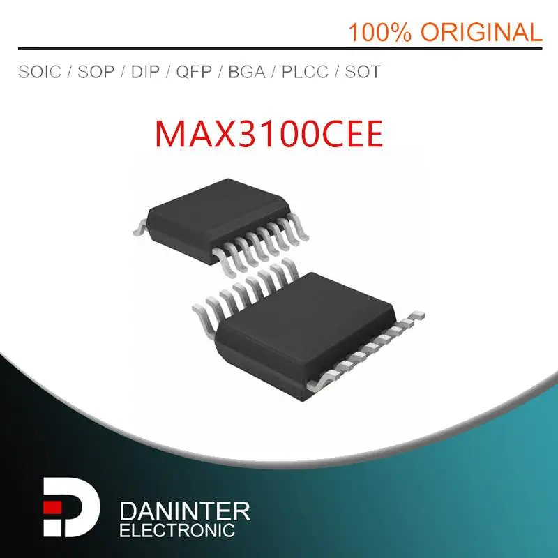 MAX3100CEE  MAX3100  SSOP16  5PCS/LOT