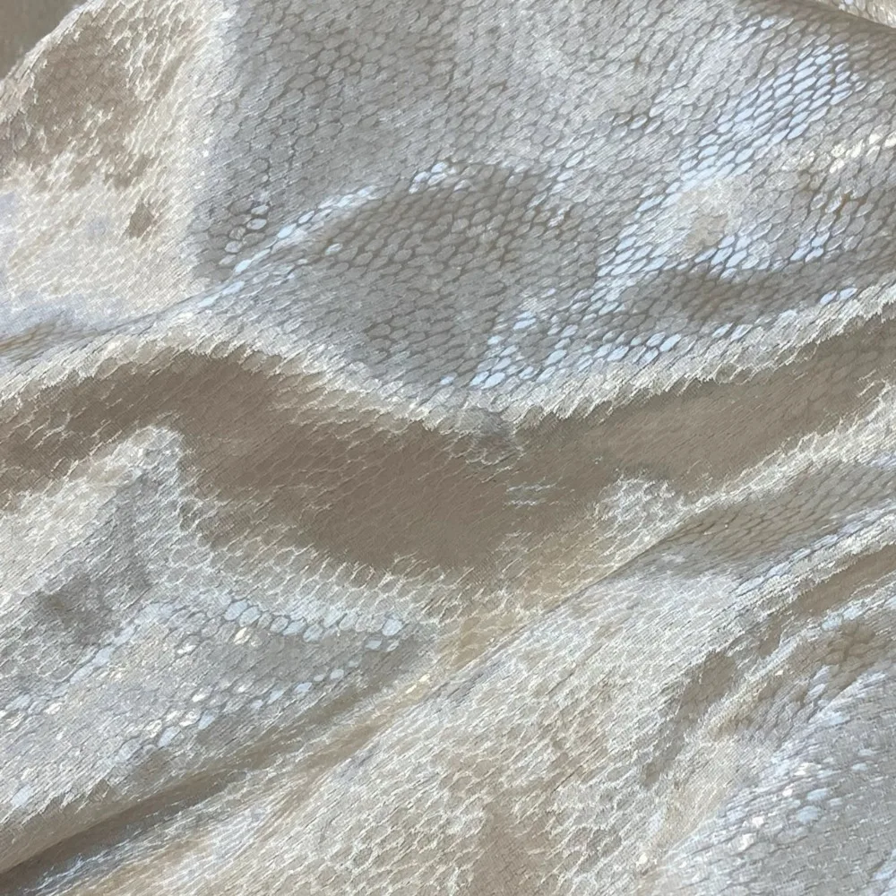 Nueva Tela Brillante con Patrón de Piel de Serpiente, Tela Elástica de Terciopelo Diamante, Tela de Moda para Vestidos Cheongsam, Tela para Coser Prendas DIY