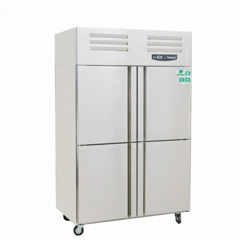 Vertical Four Door Direct Cooler Refrigerator Shanghai Refrigeration Equipment Wholesale Freezer