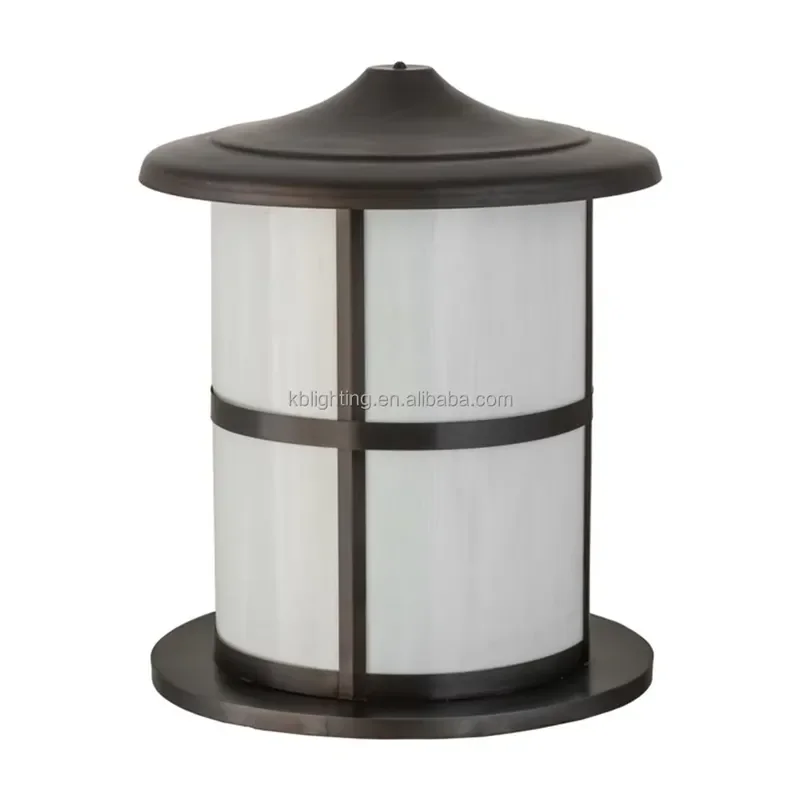 Gate Light Pillar Lights Outdoor Ip65 Waterproof Garden Fence Gate Landscape Villa Column Lamp Post Pillar Light view 6