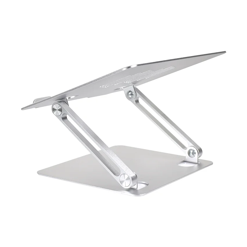 New Arrival Portable Desktop Tablet PC Stands Adjustable Foldable Aluminium Laptop Holder Cooling Laptop Stand