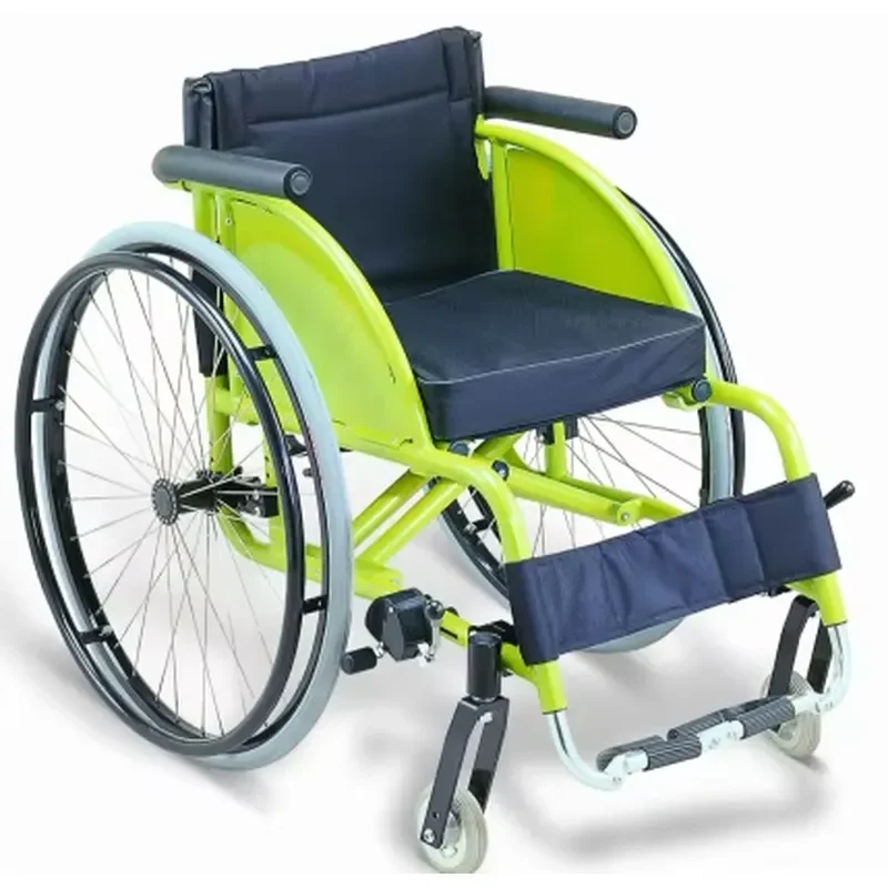 Sports Leisure Wheelchair, Lightweight Aluminum Alloy, Easy Carry Rehabilitation for Disabled