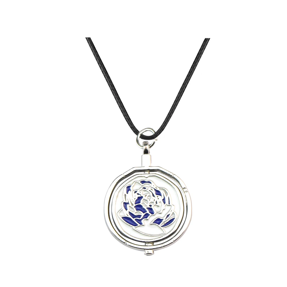  غامض الموسم 2 Ekko الدورية المفاتيح أنيمي مسحوق الأزرق الوردي ارتفع قلادة Jinx تأثيري هدية المفاتيح الهدايا الزخرفية #3