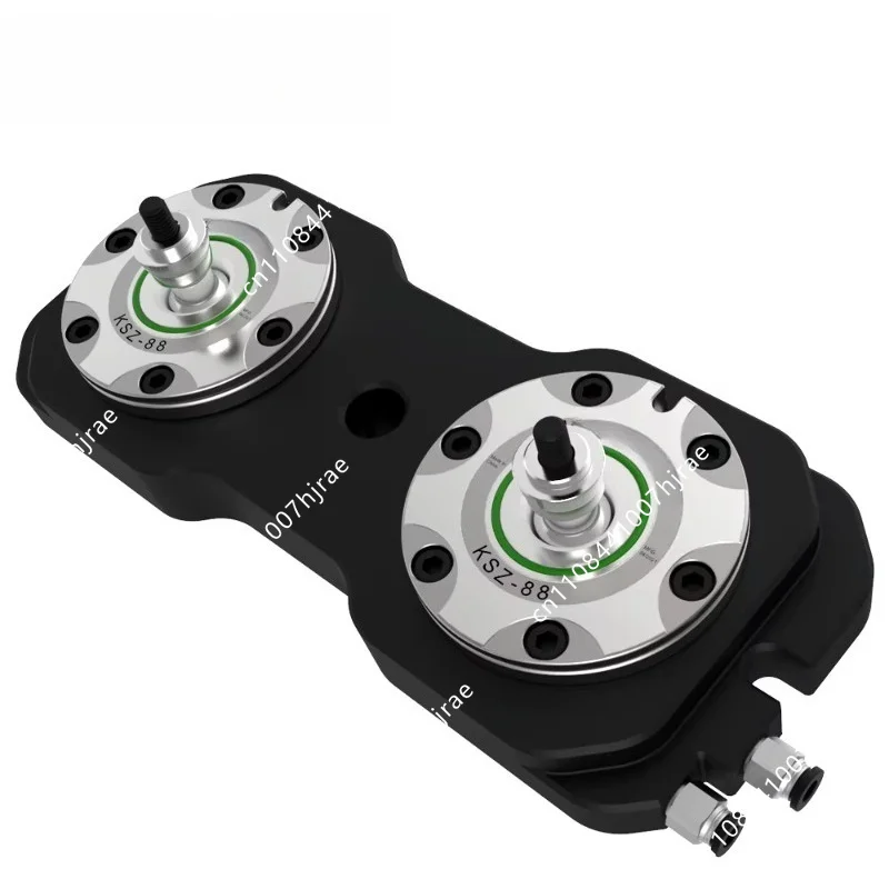 Dual Side Pneumatic Zero Point Pallet Module KSZ88-T2 Modular Quick Swap Fixture For LightCutting AndUniversal MillingProcessing