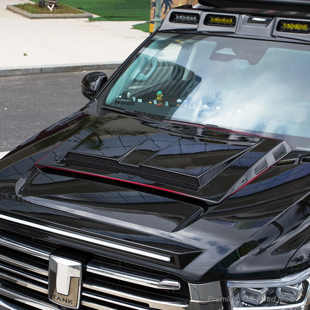 For 2022-2025 Tank 500 HI4T/HI4Z Hybrid Fuel Hurricane Hood Cover Engine Hood Panel Exterior Modification Part
