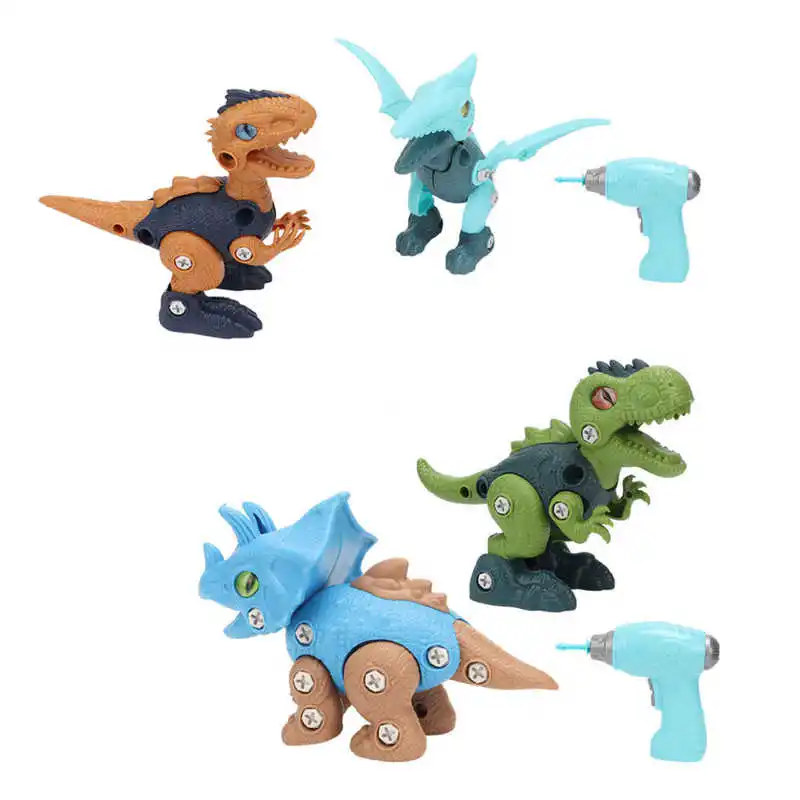 Bricks Toys Dinosaur Assemble Toy Develop Hand On Ability Educational Take Apart Animal Toys for Kids