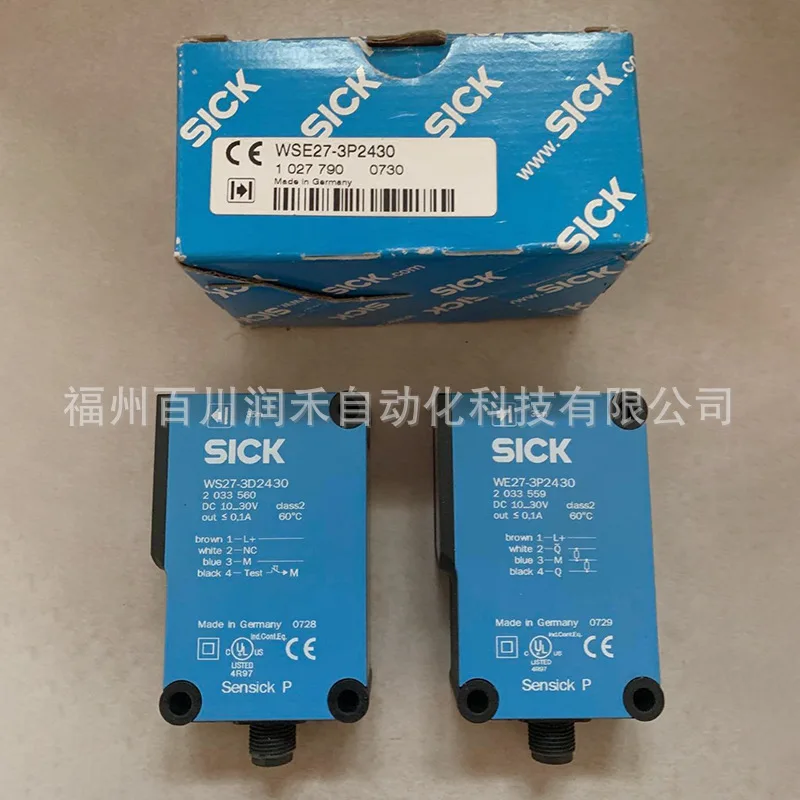 WSE27-3P2430 Sick photoelectric switch emitter sensor 1027790 New original inquiry