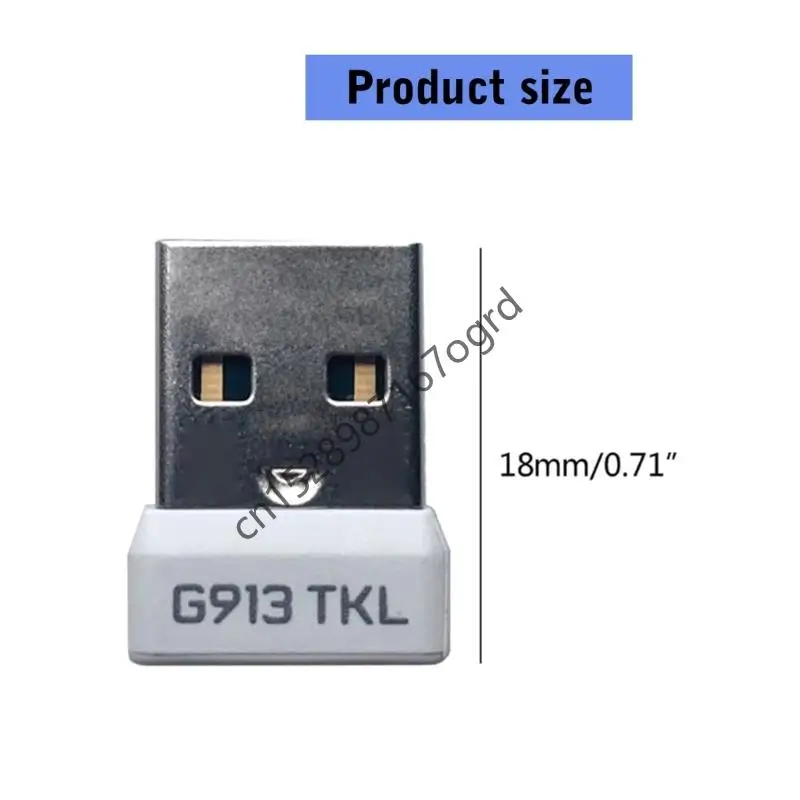 Adaptador USB Dongle USB 2.4GHz Adaptador inalámbrico para teclados G913 G913TKL 634A