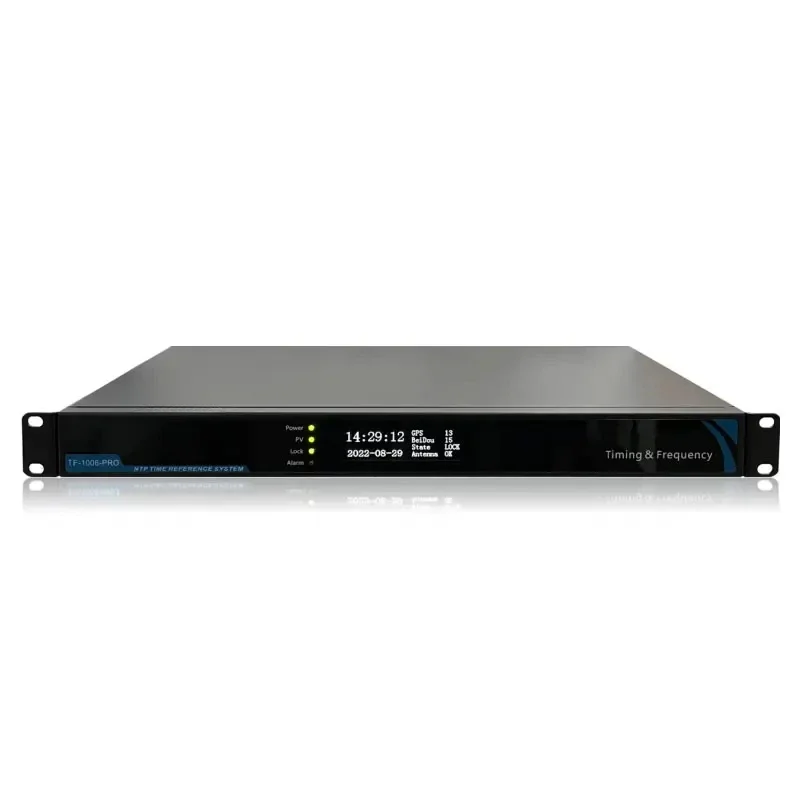 

Hot SalesTF-1006-PRO NTP AC+DC Power Supply 1 GE + 5 FE Ports OCXO-MQ Network Time Protocol Server For GPS/Beidou Clock Synchron