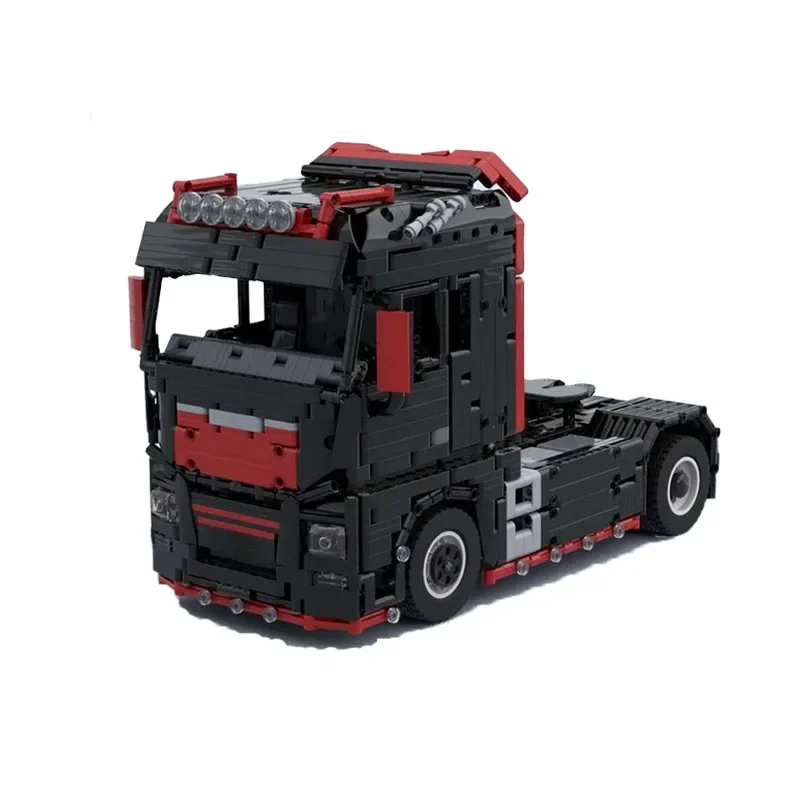 子供用ハーフトラクターヘッドビルディングブロック,MOC-60173RCパーツ,ヘビーボードの牽引に適したモデル2060,ビルディングブロック,子供のおもちゃ