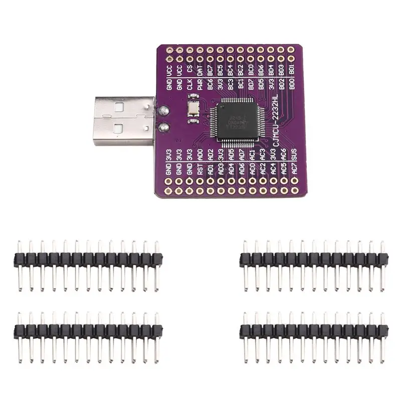 Smart-MCU-2232 FT2232HL USB TURN UART SPI I2C JTAG RS232 Module FT2232 CJMCU-2232HL USB To UART Board Dual Channel RS-232