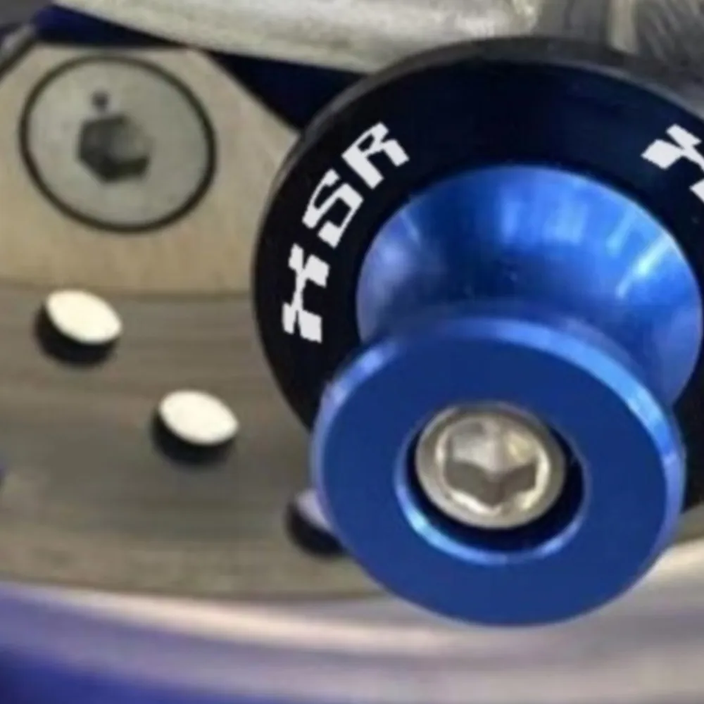 

FOR YAMAHA XSR XS R 2020-2025 2024 2023 2022 2021 Motorcycle Accessories Aluminum Swingarm Spools Slider Stand Screws New Logo