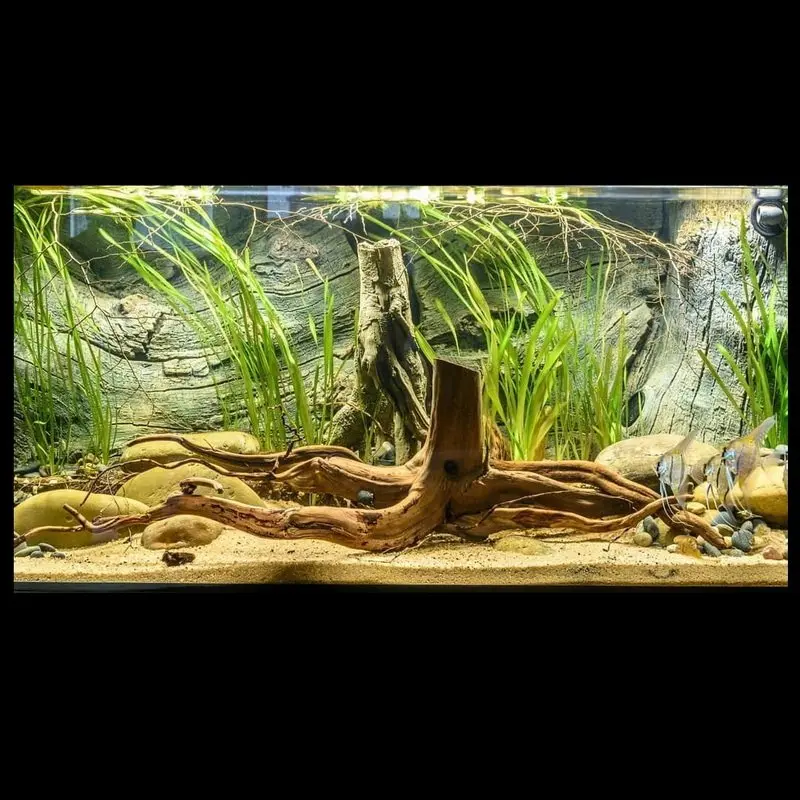 3D aquarium background panel three-dimensional landscaping material in fish tank
