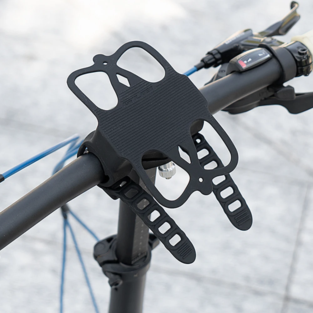 실리콘 자전거 GPS 지지대 범용 자전거 내비게이션 폰 브래킷 휴대폰 거치대 자전거 오토바이 스쿠터 ATV용