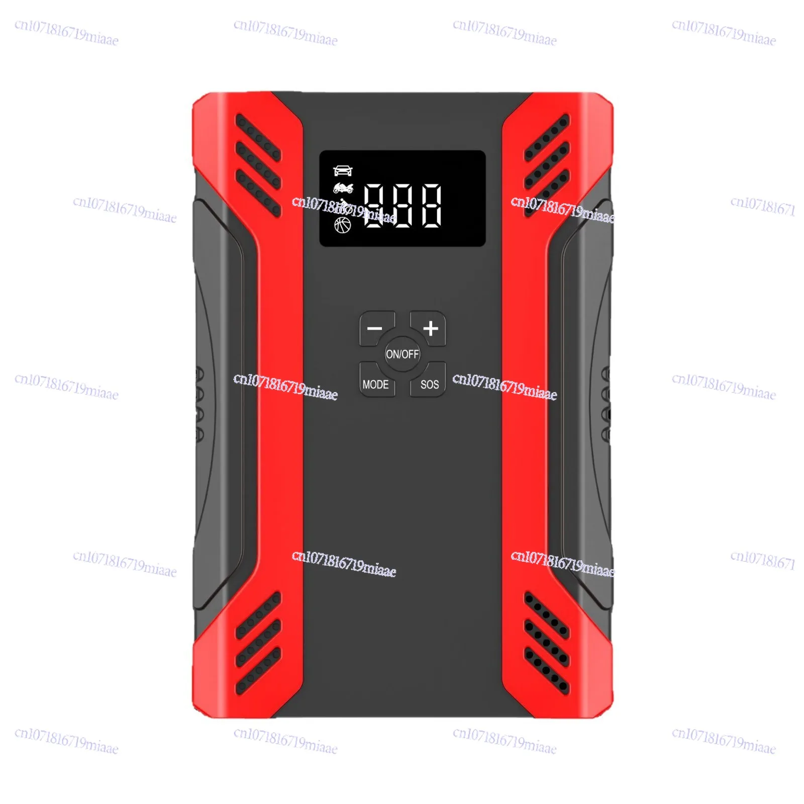 Multi-functional car emergency starter power supply inflatable pump all-in-one machine battery electric starter