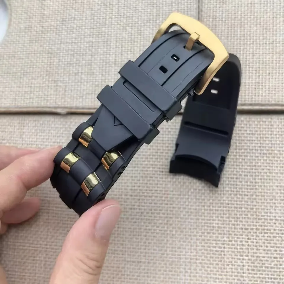 For Invicta Pro Diver 26mm Silicone Wristband Curved End Rubber Strap Replacement for Men High Quality Soft Sport Watchbands - view 3