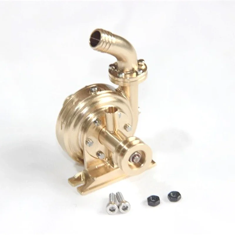 Methanol Engine Model Pumping Water Pump Metal Brass Impeller Pump RC Toy Model