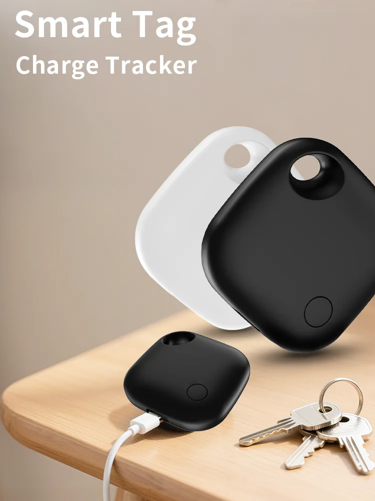 Typ C Ladeanschluss Fern-Tracker für Android Google Find Hub Voice Locate Keys Tasche Spielzeug Smart Tag für Pixel Vivo GMS – Detail 1