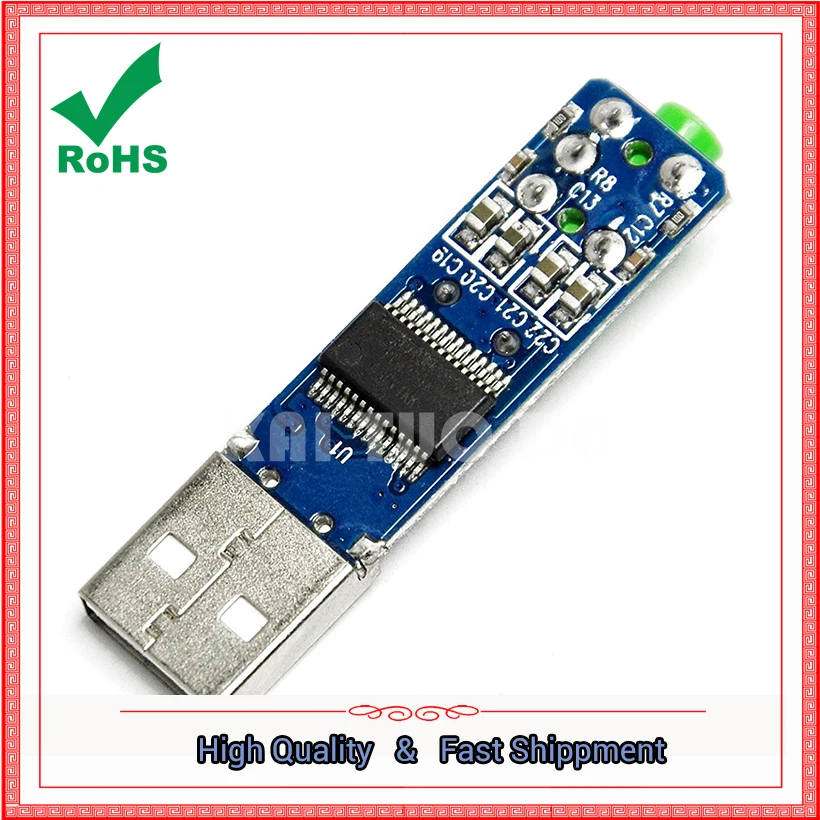 Mini USB DAC Mini Usb Dac Decoder PCM2704 USB Sound Card Analog DAC Decoder Board Module