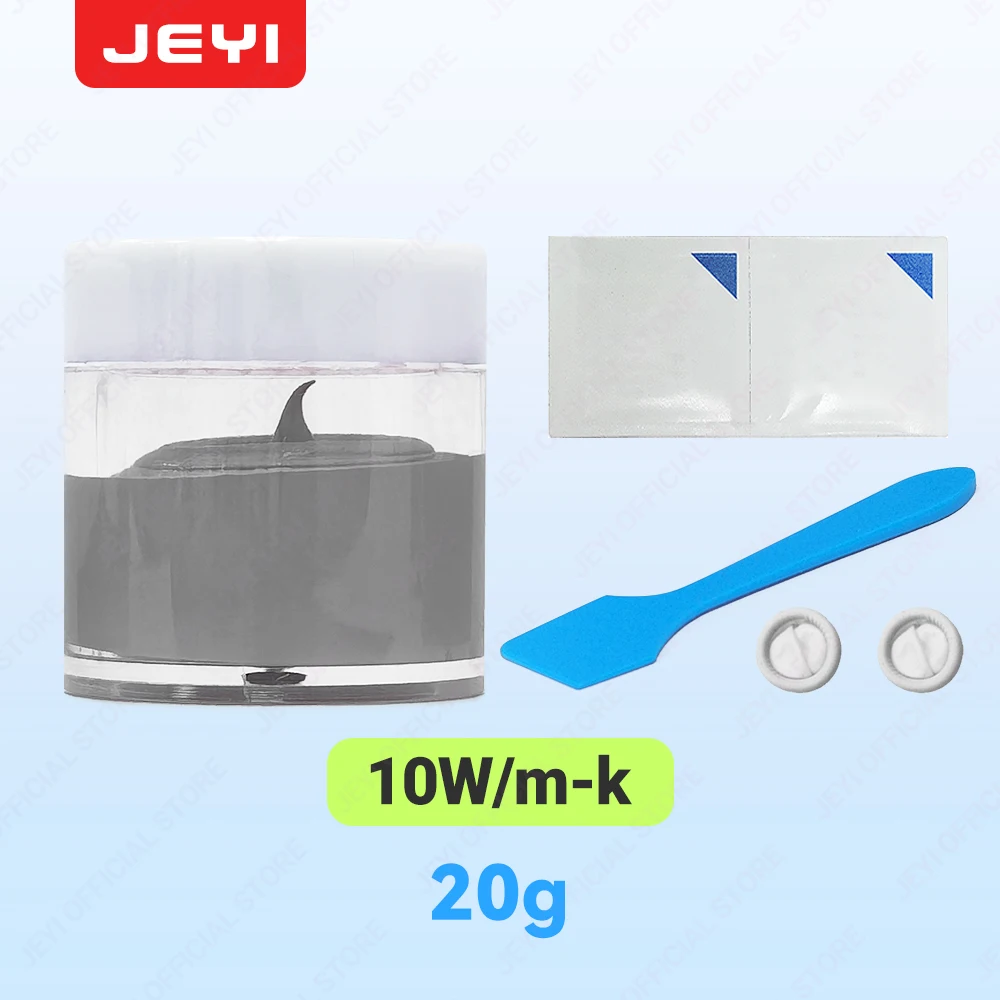 JEYI 10g Wärmeleitpaste 10W/m·K Hochleistungs-Silikon-Wärmeleitpaste, Wärmeleitmittel für PC-CPU-GPU-VGA-Laptop-Kühlkörper – Detail 7