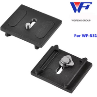 Fancier Weifeng Quick Release Plate For wf-531bt Tirpod --Fit 593BH ball head