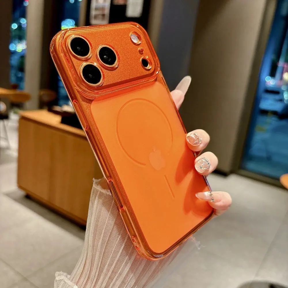 Premium Transparente Haptik-Schutzhülle für iPhone 18 17 16 15 14 13 12 Pro Max Klare Abdeckung mit Weitwinkel-Sichtfenster Schlankes Weiches Design – Detail 9