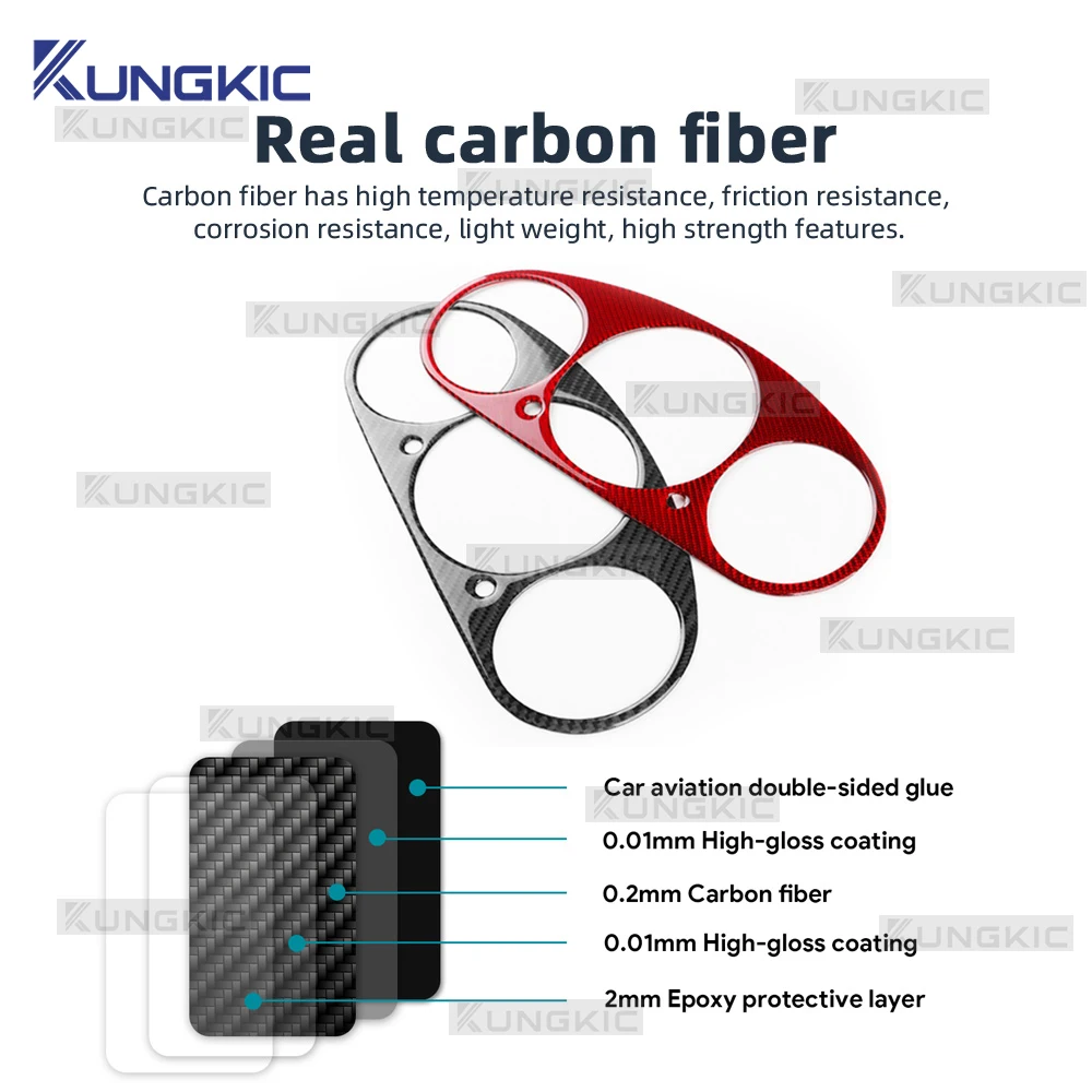 Real Soft Carbon Fiber For Mercedes Benz SLK R170 1996 1997 1998 1999 2000 2001 2002 2003 Kit Available Sticker Trim Accessories view 5